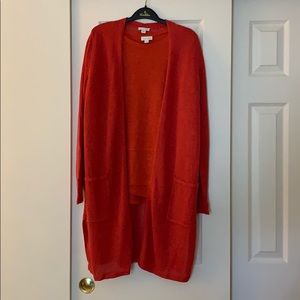 📍 Cardigan with interchangeable shirt combo